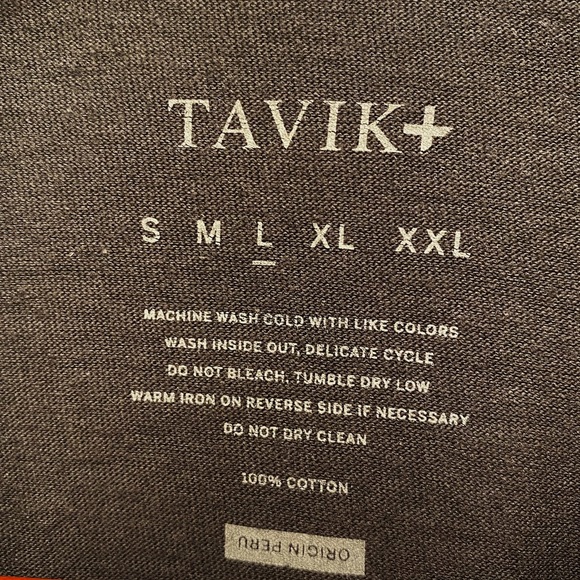 Tavik NWT Men’s Long Sleeve Black Lowell Top Lg - Picture 5 of 10